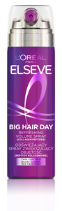 Loreal Elseve Big Hair Day Odświeżający Spray Zwiększający Objętość Włosów 200ml