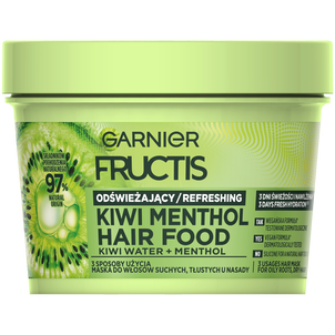 Garnier Fructis Odświeżająca Maska do Włosów Kiwi Menthol 400ml