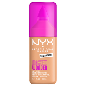 NYX Professional Makeup Make 'EM Wonder Kryjący Podkład do Twarzy 09 Light Nude