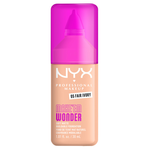 NYX Professional Makeup Make 'EM Wonder Kryjący Podkład do Twarzy 05 Fair Ivory