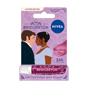 NIVEA Bridgerton Edition Pielęgnująca Pomadka do Ust Bluberry Pie