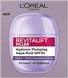 Loreal Revitalift Filler Lekki Nawilżający Krem z Filtrem SPF30 40ml Loreal Revitalift Filler Lekki Nawilżający Krem z Filtrem SPF30 40ml