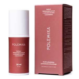 Polemika ReFine! Odnawiające Serum z Retinalem (0,06%) i Ceramidami 30ml Polemika ReFine! Odnawiające Serum z Retinalem (0,06%) i Ceramidami 30ml