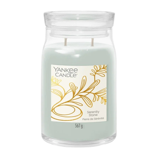 Yankee Candle Świeca w Dużym Słoiku z Dwoma Knotami Serenity Stone Yankee Candle Świeca w Dużym Słoiku z Dwoma Knotami Serenity Stone