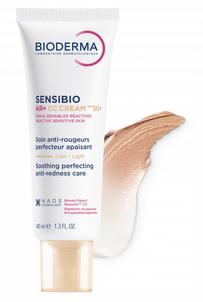 Bioderma Sensibio AR+ CC Cream Ochronny Krem Kojący Redukujący Zaczerwienienia z Filtrem SPF50+ 40ml Bioderma Sensibio AR+ CC Cream Ochronny Krem Kojący Redukujący Zaczerwienienia z Filtrem SPF50+ 40ml