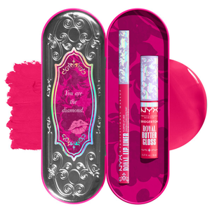 NYX Professional Makeup Bridgerton Royal Treasures Zestaw Błyszczyk i Konturówka 03 NYX Professional Makeup Bridgerton Royal Treasures Zestaw Błyszczyk i Konturówka 03