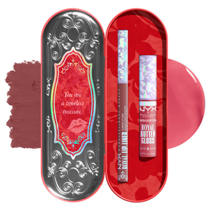 NYX Professional Makeup Bridgerton Royal Treasures Zestaw Błyszczyk i Konturówka 01 NYX Professional Makeup Bridgerton Royal Treasures Zestaw Błyszczyk i Konturówka 01