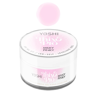 Yoshi Żel Samopoziomujący Thixo PRO Gel UV LED Milky Pinky 50ml