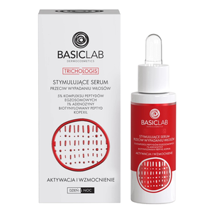 BasicLab Trichologis Stymulujące Serum Przeciw Wypadaniu Włosów Aktywacja i Wzmocnienie 30ml BasicLab Trichologis Stymulujące Serum Przeciw Wypadaniu Włosów Aktywacja i Wzmocnienie 30ml