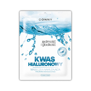 Conny Kwas Hialuronowy Nawilżająca Maska do Twarzy w Płachcie