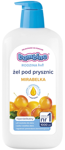 Bambino Rodzina Żel pod Prysznic o Zapachu Mirabelki 1000ml