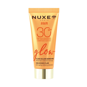 NUXE Sun Fluid Glow z Efektem Skóry Muśniętej Słońcem i Filtrem SPF30 40ml