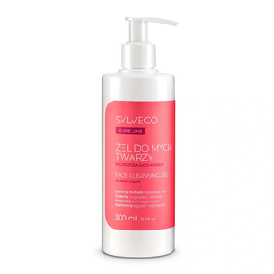 Sylveco Pure Line Oczyszczająco-Kojący Żel do Mycia Twarzy 300ml