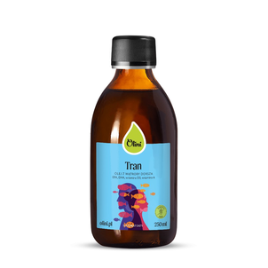 Olini Tran Olej z Wątroby Dorsza Suplement Diety 250ml