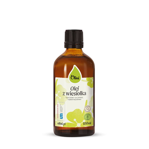 Olini Olej z Wiesiołka Tłoczony na Zimno Nierafinowany 100ml