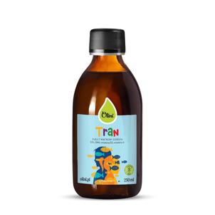 Olini Tran Olej z Wątroby Dorsza dla Dzieci Suplement Diety 250ml