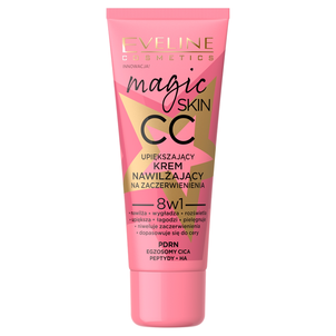 Eveline Magic Skin CC Upiększający Krem Nawilżający na Zaczerwienienia 8w1 30ml