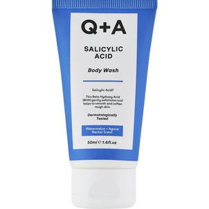 Q+A Żel do Mycia Ciała z Kwasem Salicylowym Przeciw Wypryskom 50ml Q+A Żel do Mycia Ciała z Kwasem Salicylowym Przeciw Wypryskom 50ml