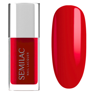 Semilac Nail Lacquer Klasyczny Lakier do Paznokci 120 Neon Red