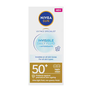 NIVEA Invisible Daily Fluid Krem do Twarzy z Filtrem SPF50+ 40ml
