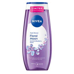 NIVEA Floral Moon Odświeżający Żel pod Prysznic Orchidea-Borówka 250ml NIVEA Floral Moon Odświeżający Żel pod Prysznic Orchidea-Borówka 250ml