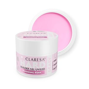 Claresa Żel Budujący Hard & Easy Pudding Pink 12g Claresa Żel Budujący Hard & Easy Pudding Pink 12g