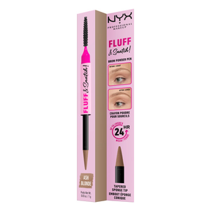 NYX Professional Makeup Fluff & Snatch! Pudrowy Pisak do Brwi Ash Blonde