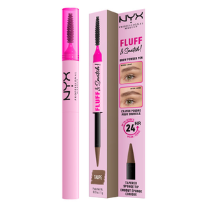 NYX Professional Makeup Fluff & Snatch! Pudrowy Pisak do Brwi Taupe