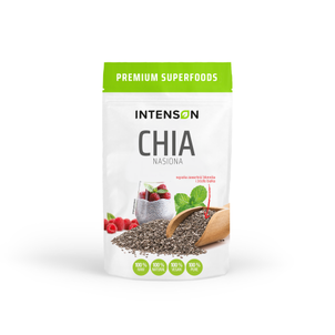 Intenson Nasiona Chia Szałwia Hiszpańska 150g Intenson Nasiona Chia Szałwia Hiszpańska 150g