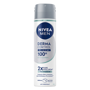 NIVEA Men Derma Control Clinical 100h Antyperspirant w Sprayu 150ml