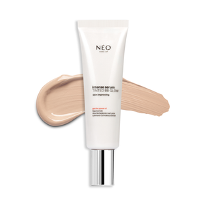 Neo Make Up Intense Serum Tinted BB Glow Cream Krem Koloryzujący z Filtrem SPF50 02 Beige Glow