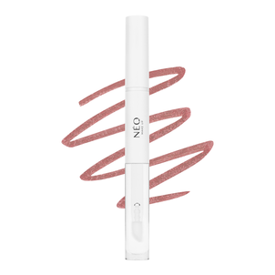 Neo Make Up 2w1 Konturówka z Błyszczykiem do Ust 03 Rosy Pearl