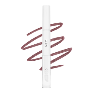 Neo Make Up 2w1 Konturówka z Błyszczykiem do Ust 06 Soft Plum