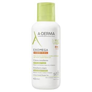 A-Derma Exomega Control Krem Emolient do Skóry Suchej i Atopowej 400ml