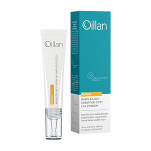 Oillan Repair Kojąco-Nawilżający Krem pod Oczy i na Powieki dla Skóry Wrażliwej i Suchej 15ml