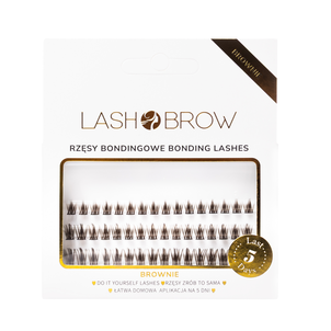 LASH BROW Zestaw Kępek Bondingowych Iconic Brownie