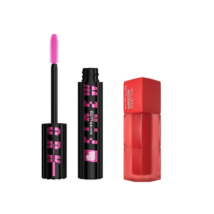 Maybelline Zestaw Lash Sensational Firework Tusz do Rzęs Electro Black + Super Stay Teddy Tint Pomadka do Ust 30 Coquettish Maybelline Zestaw Lash Sensational Firework Tusz do Rzęs Electro Black + Super Stay Teddy Tint Pomadka do Ust 30 Coquettish