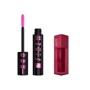 Maybelline Zestaw Lash Sensational Firework Tusz do Rzęs Electro Black + Super Stay Teddy Tint Pomadka do Ust 50 Wild At Heart Maybelline Zestaw Lash Sensational Firework Tusz do Rzęs Electro Black + Super Stay Teddy Tint Pomadka do Ust 50 Wild At Heart