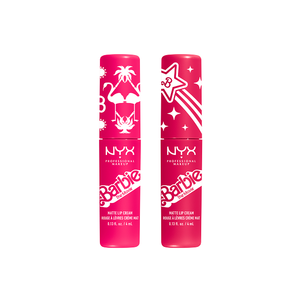 NYX Professional Makeup x Barbie Zestaw Pomadek do Ust 01 Dreamhouse Pink + 02 Perfect Day Pink NYX Professional Makeup x Barbie Zestaw Pomadek do Ust 01 Dreamhouse Pink + 02 Perfect Day Pink