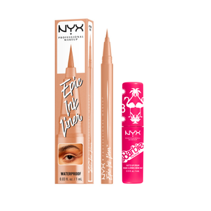 NYX Professional Makeup Zestaw Pomadka do Ust Barbie 01 Dreamhouse Pink + Eyeliner w Pisaku 06 Lil Toasty NYX Professional Makeup Zestaw Pomadka do Ust Barbie 01 Dreamhouse Pink + Eyeliner w Pisaku 06 Lil Toasty