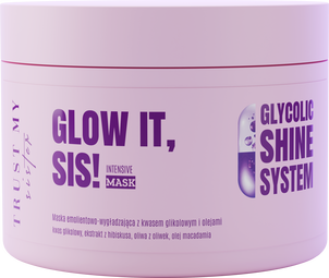 Trust my Sister Glow It Maska Emolientowo-Wygładzająca z Kwasem Glikolowym i Olejami 180ml