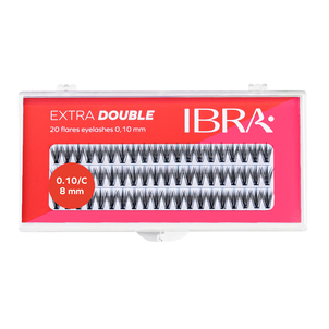 IBRA Makeup Zestaw Kępek Extra Double 8mm