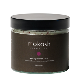 Mokosh Peeling Solny do Ciała Winogrono 300g Mokosh Peeling Solny do Ciała Winogrono 300g