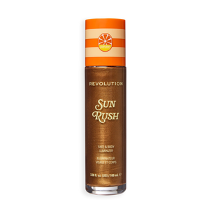 Makeup Revolution Sun Rush Rozświetlający Żel do Twarzy i Ciała Caramel Bronze 100ml Makeup Revolution Sun Rush Rozświetlający Żel do Twarzy i Ciała Caramel Bronze 100ml