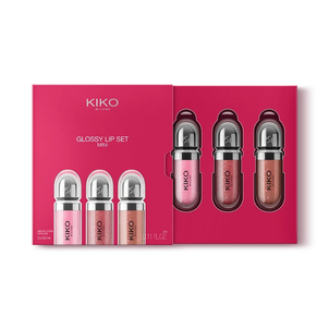 KIKO Milano Glossy Lip Set Mini Zestaw Trzech Nawilżających Błyszczyków do Ust z Efektem Objętości 3D 3x3,5ml KIKO Milano Glossy Lip Set Mini Zestaw Trzech Nawilżających Błyszczyków do Ust z Efektem Objętości 3D 3x3,5ml