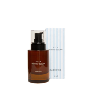 La Bomba Soleil Shimmer Body Oil Rozświetlający Olejek do Ciała 50ml La Bomba Soleil Shimmer Body Oil Rozświetlający Olejek do Ciała 50ml