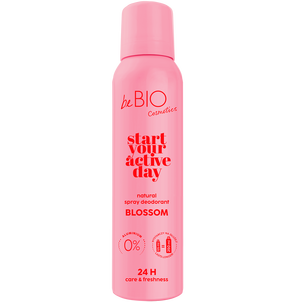 beBIO Cosmetics Start Your Active Day Naturalny Dezodorant w Sprayu Blossom 125ml beBIO Cosmetics Start Your Active Day Naturalny Dezodorant w Sprayu Blossom 125ml