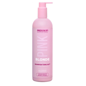 Prosalon Pink Blonde Różowy Szampon Tonujący do Włosów Rozjaśnianych 500ml