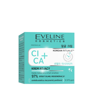 Eveline Korean Rituals Cica+ Kojący Krem do Twarzy 50ml Eveline Korean Rituals Cica+ Kojący Krem do Twarzy 50ml
