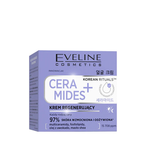 Eveline Korean Rituals Ceramides+ Regenerujący Krem do Twarzy 50ml Eveline Korean Rituals Ceramides+ Regenerujący Krem do Twarzy 50ml